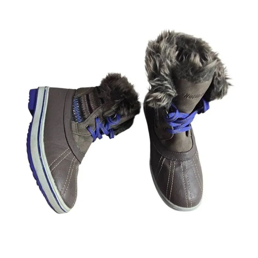 Northside fur trimmed winter boots 3